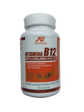 VITAMINA B12 METILCOBALAMINA 550MG 60 COMPRIMIDOS