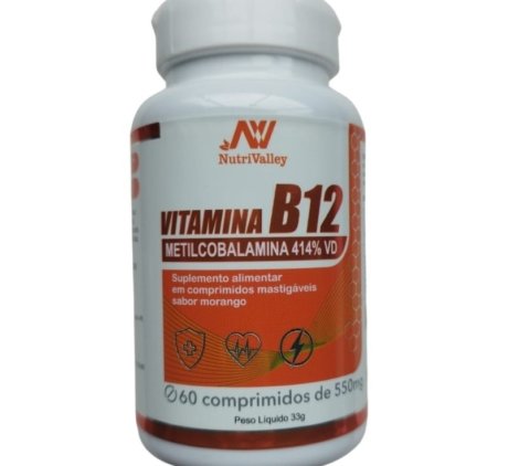 VITAMINA B12 METILCOBALAMINA 550MG 60 COMPRIMIDOS