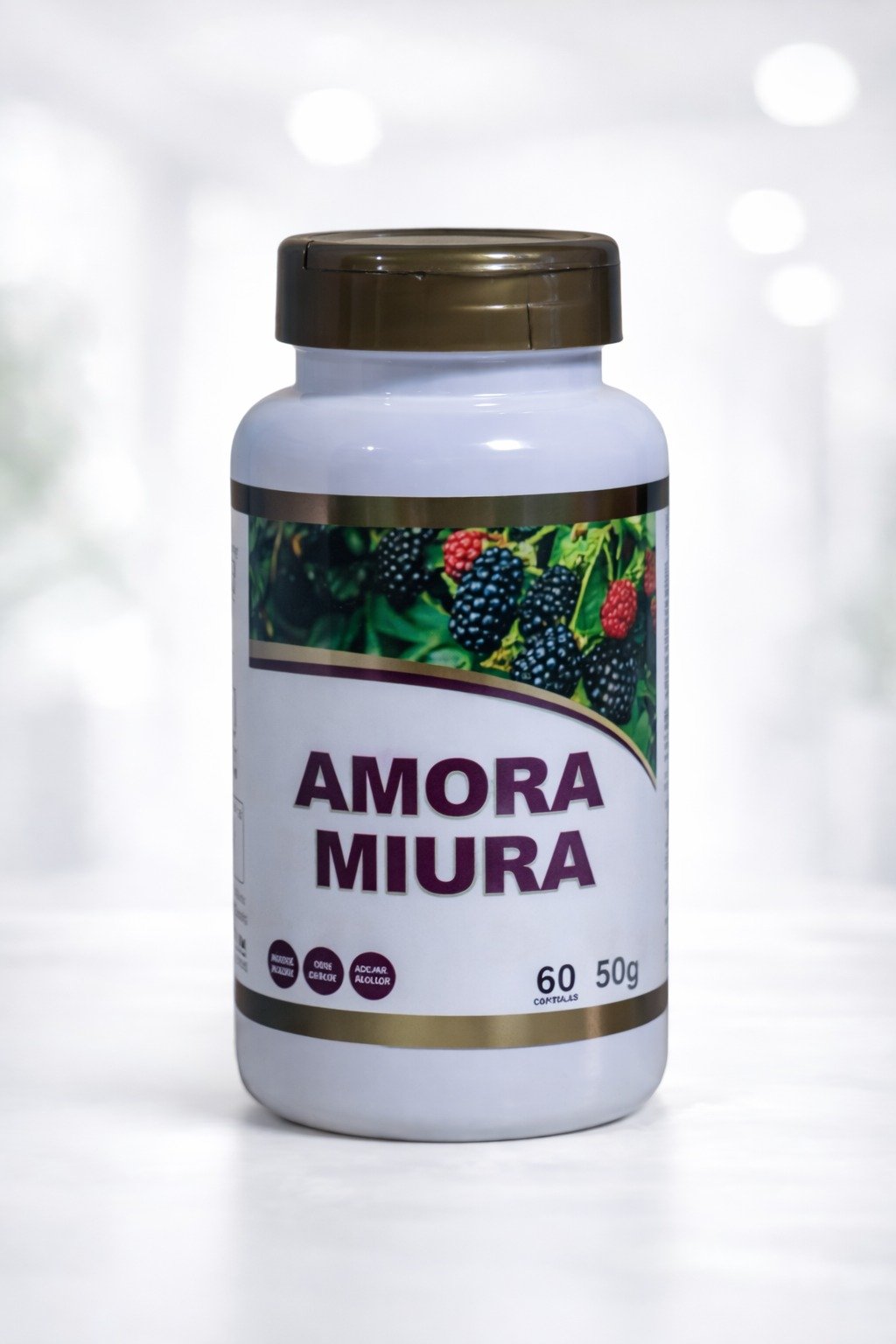 Amora Miúra - 500mg - 60 caps.