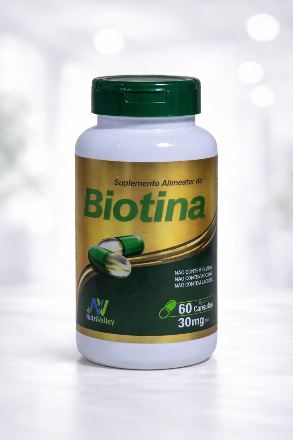 Biotina - 500 mg - 60 caps. ( seca )