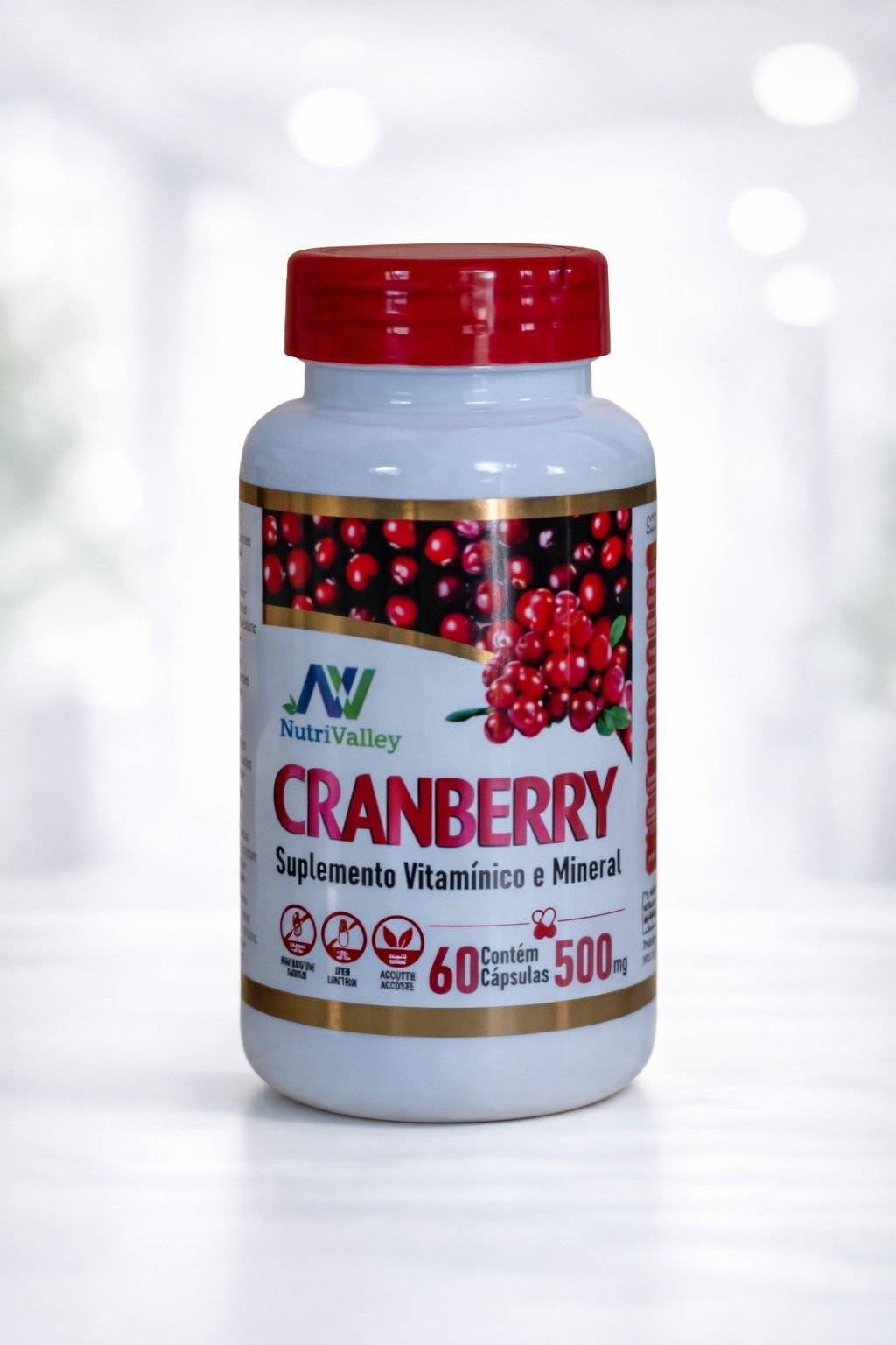 Cranberry - 500mg - 60 caps.