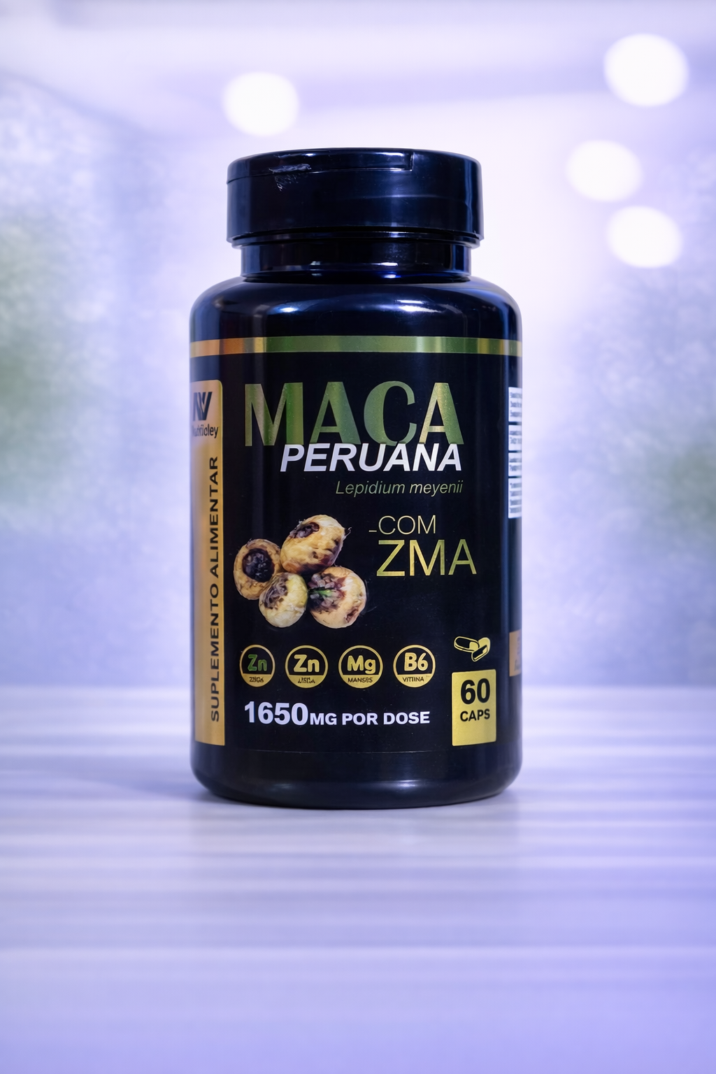 Maca Peruana ZMA 550mg - 60 cap.
