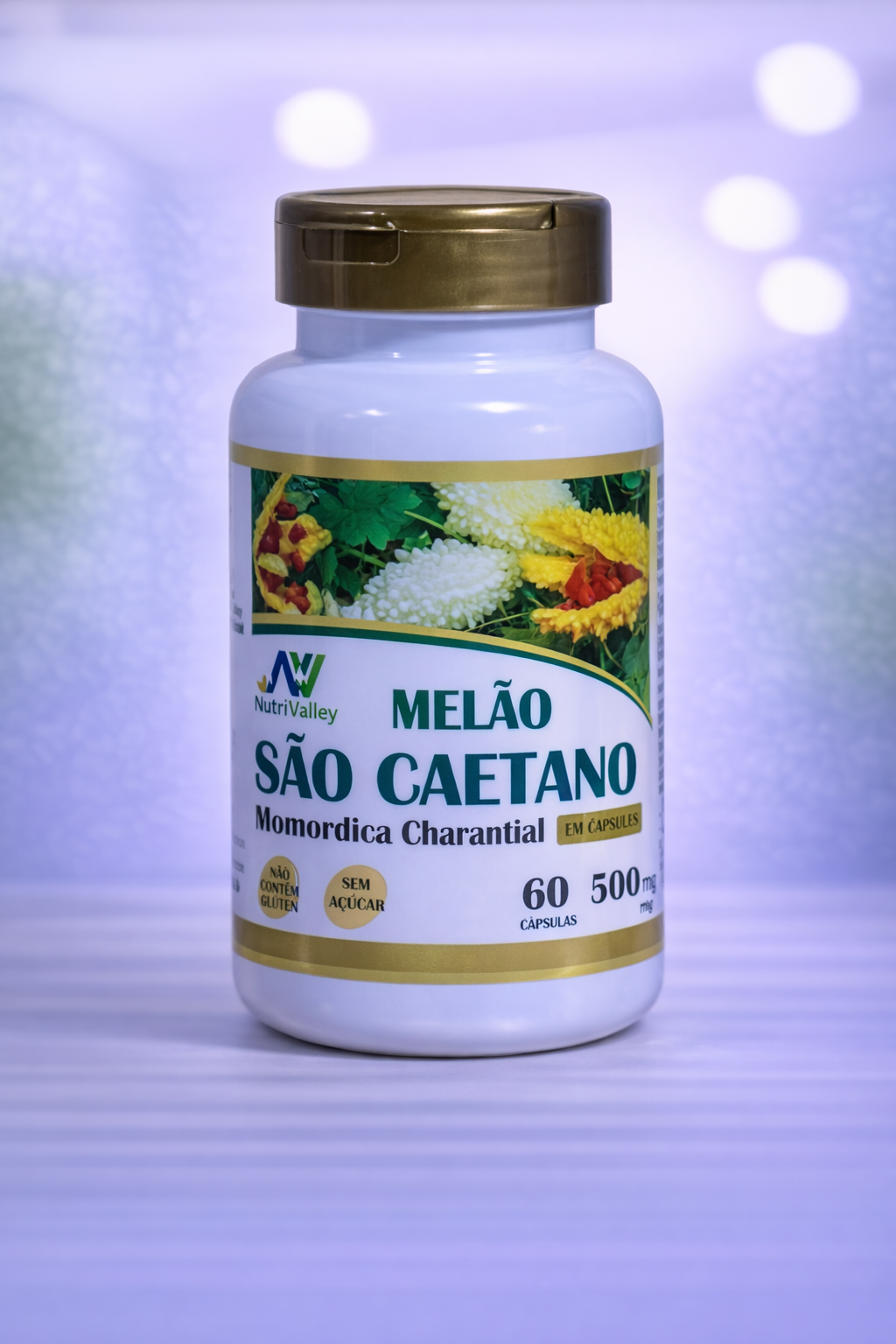 Melao São Caetano - 500mg - 60 caps.