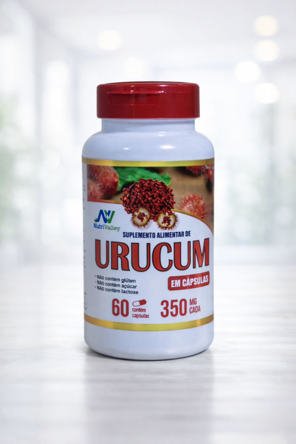 URUCUM - 300mg - 60 capsulas