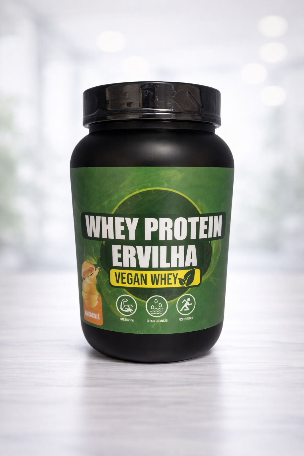 Whey Protein ERVILHA 1Kg ** Sabor Maracuja - **Sabor Frutas vermelhas