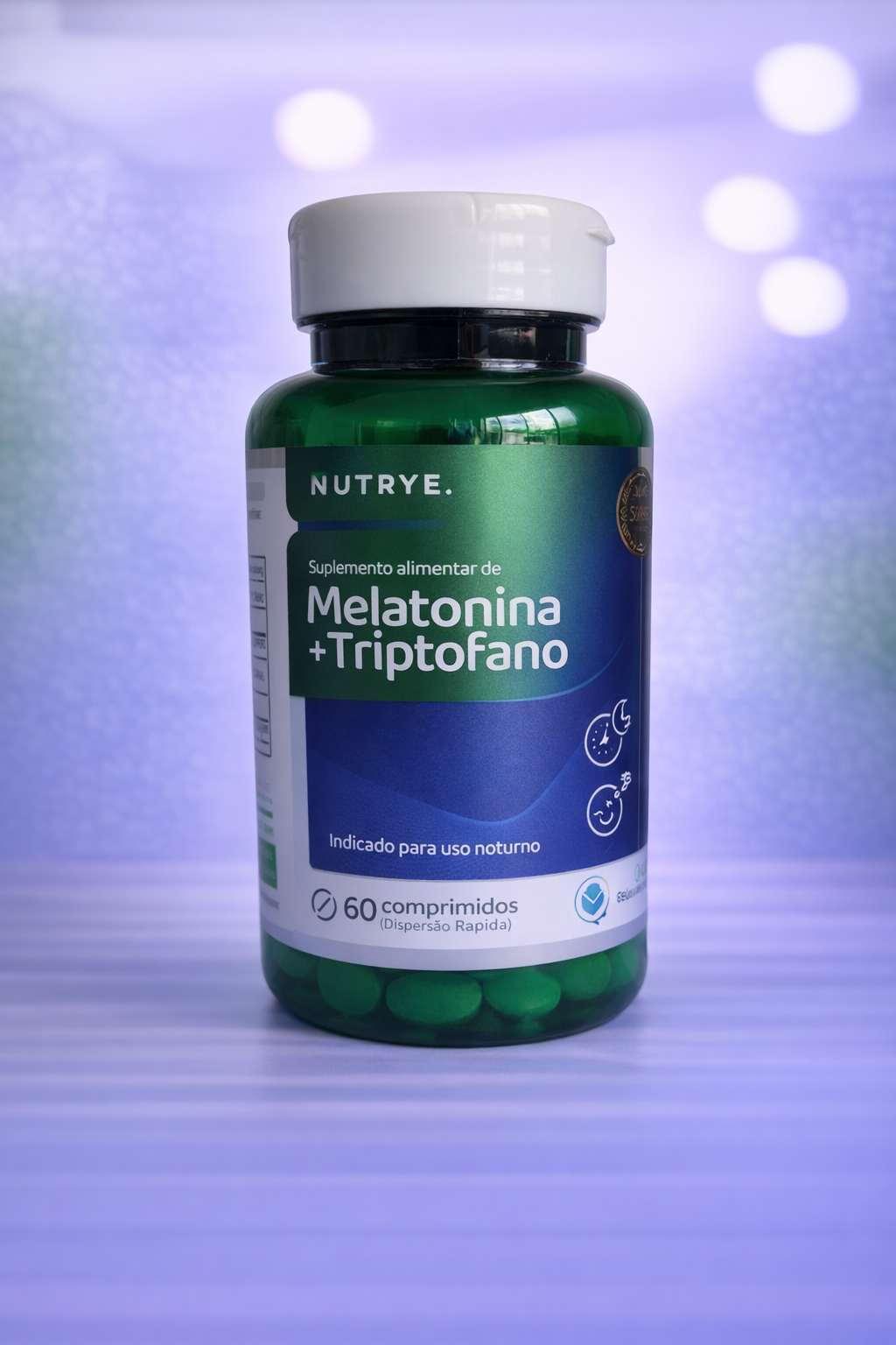 Melatonina + Triptofano - Nutrye - 400mg - 60 comp.